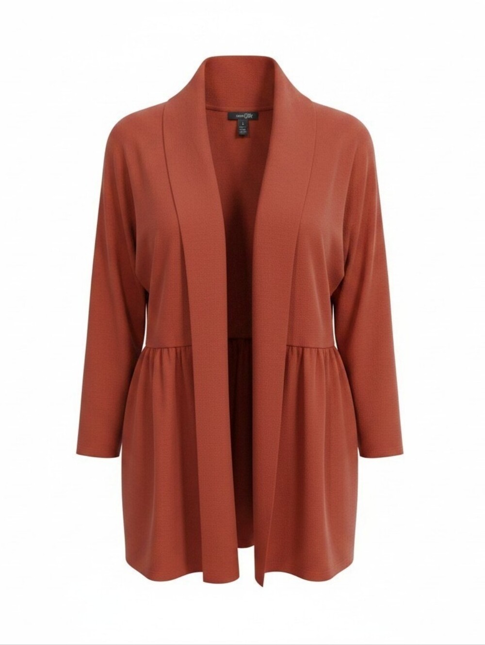East 5th Rust Open-Front Cardigan Jacket